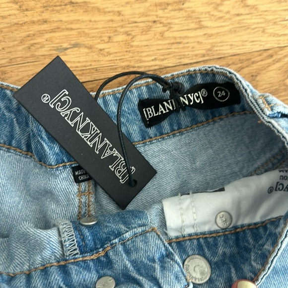NWT BLANKNYC Denim Head to Head Shorts, 24 - Picture 7 of 9